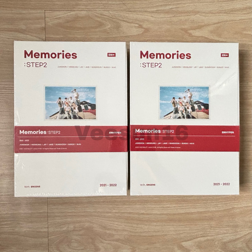 [READY STOCK] OFFICIAL MERCH MEMORIES STEP 2 DVD ENHYPEN