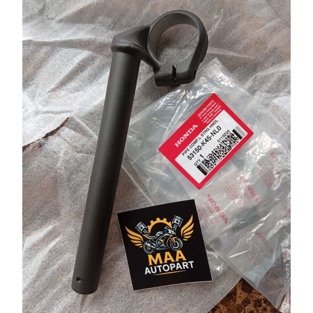 Pipe Comp Steering Handle Handel Stang Stir Jepit Upside Down CBR150R CBR 150R K45R 2021 53100K45NL0