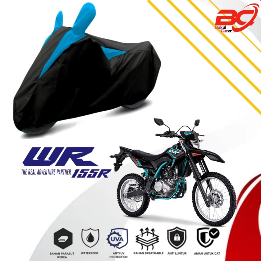 sarung motor YAMAHA WR 155R, WR 155R SUPERMOTO, WR 250R, KLX, CRF, YZ, MOTOCROSS, SUPERMOTO, cover m