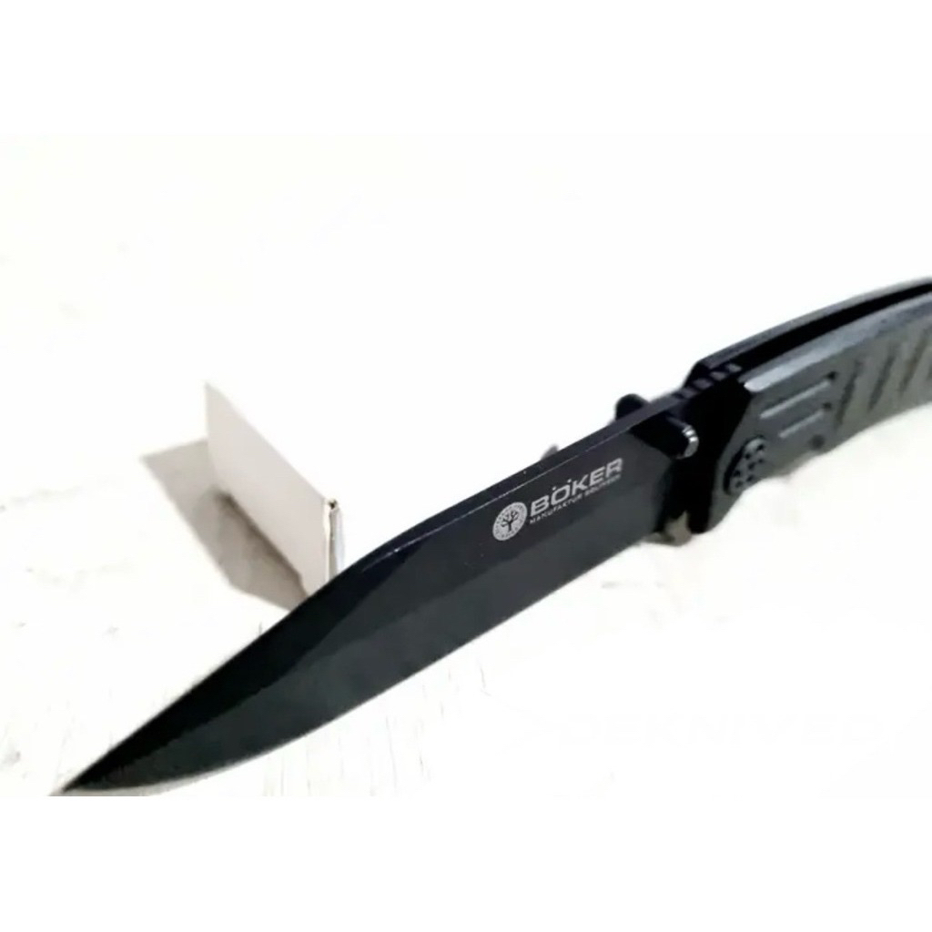 Pisau Survival Saku Lipat Boker P125 / Pisau Survival / Survival Kit