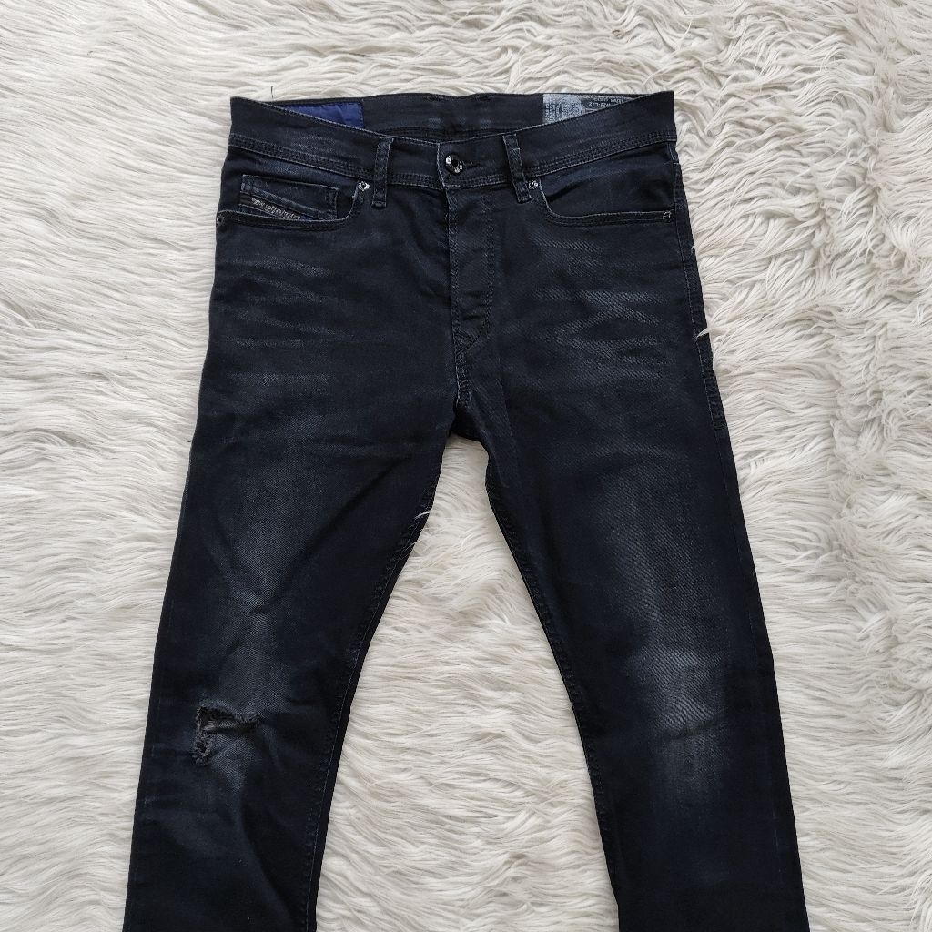 Diesel Industry Ripped Slim Jeans