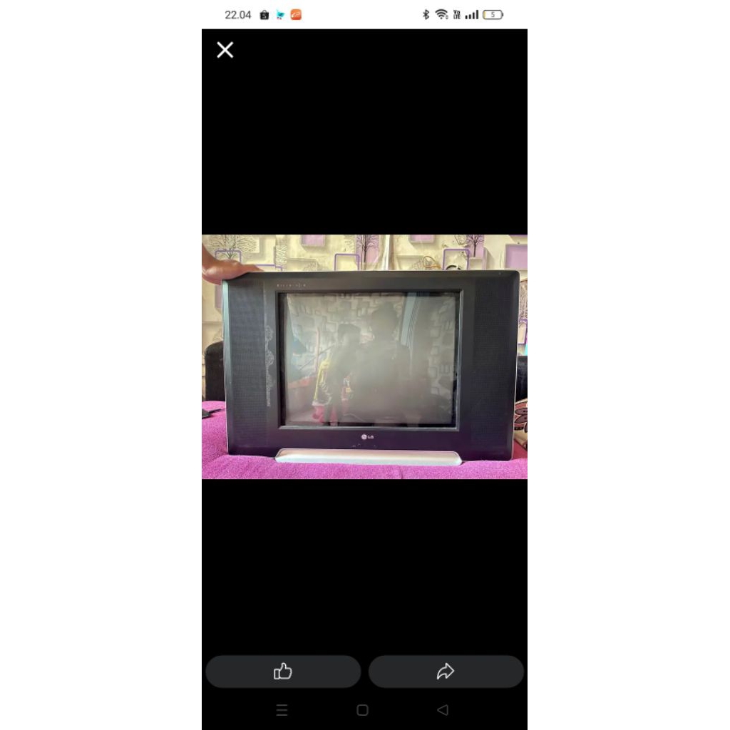 jual tv tabung rusak untuk di servise