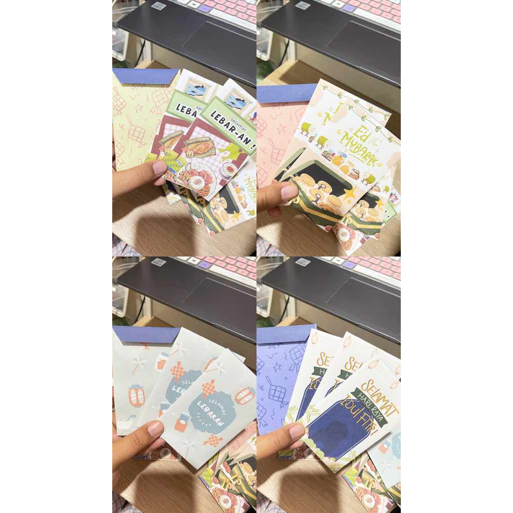 Amplop Lebaran Murah – Ukuran Kecil | Kertas HVS 100gsm | Polos & Praktis