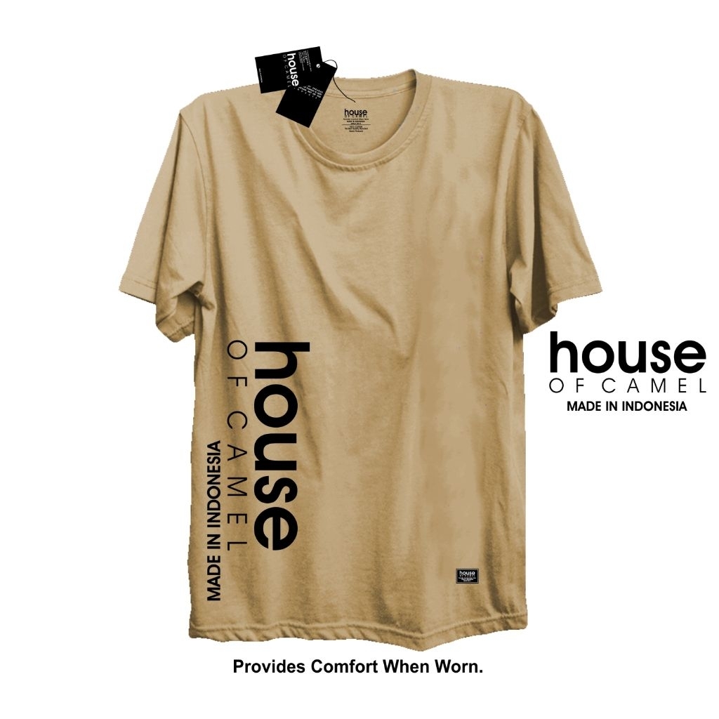 Kaos Distro Original Pria Wanita (Unisex) | HOC-0005 | By. HOUSE OF CAMEL