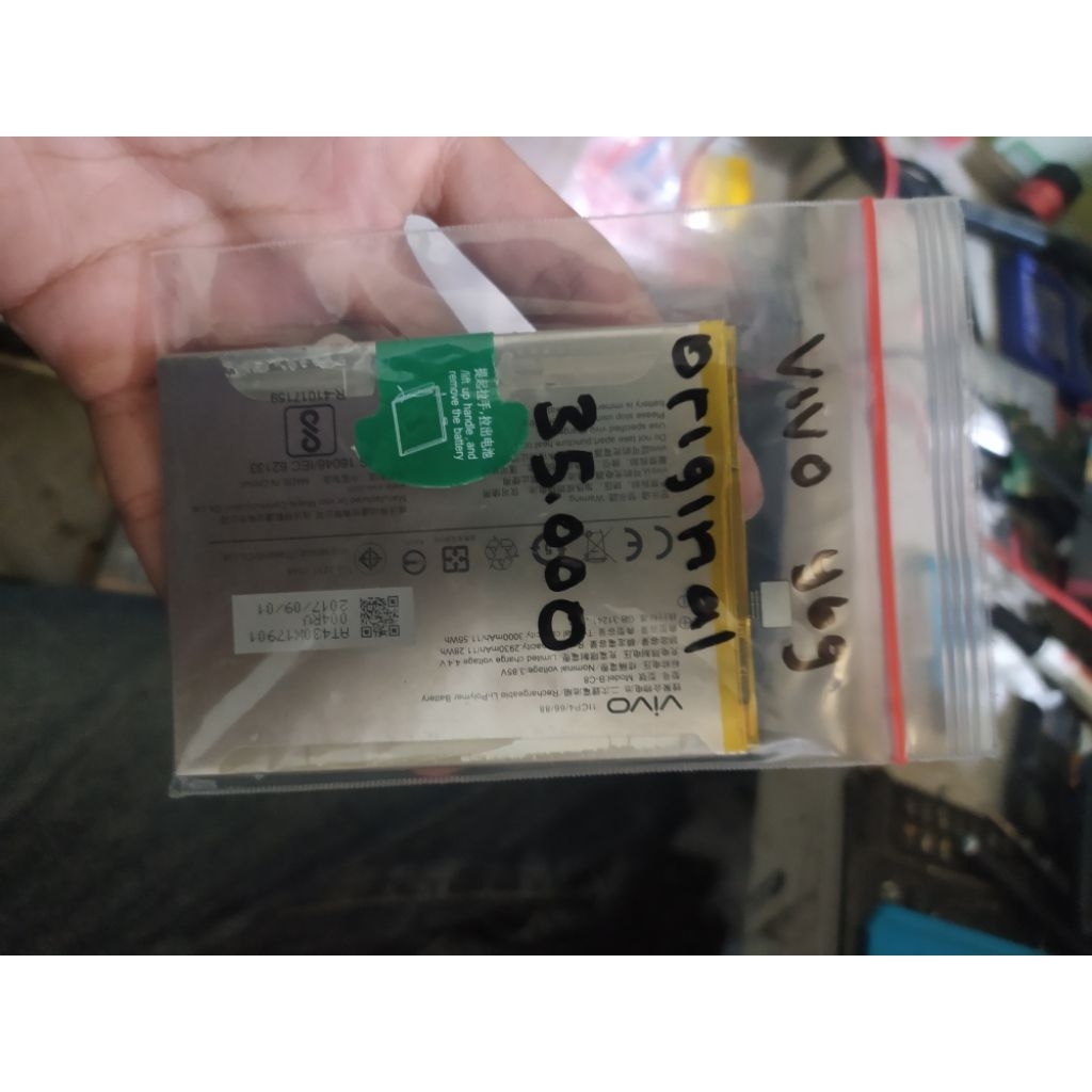 Baterai Vivo Y69 Original Cabutan Second