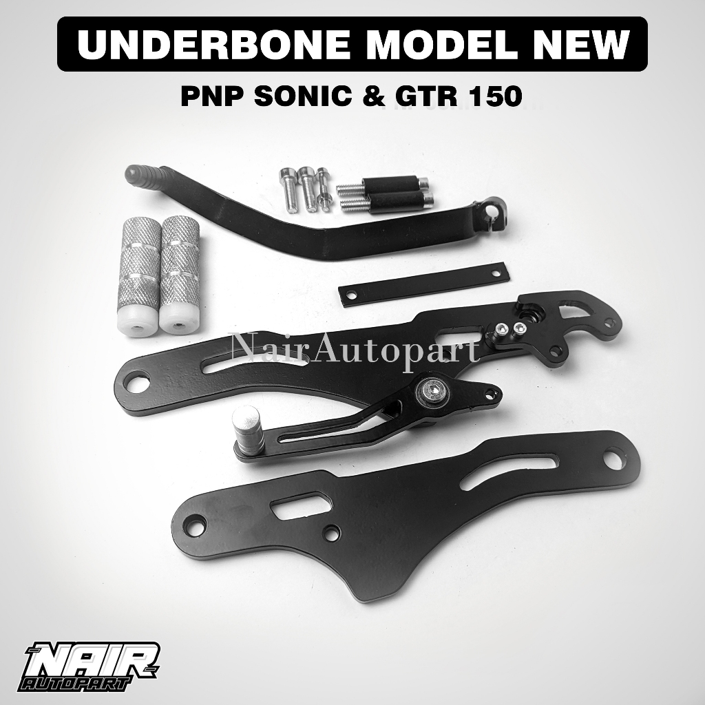 Underbone Sonic Cutting Besi Footstep Underbone PNP Sonic 150 R / GTR 150 R