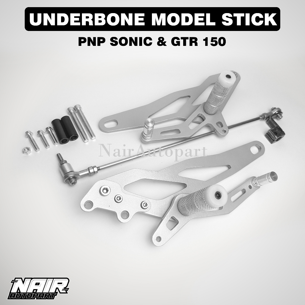 Underbone Sonic 150r / GTR 150 Bukan RCB ES2 RC3 Stick Pustep UB Honda Sonic Postep Sonic 150 R new