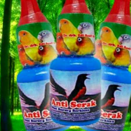 Anti Serak Obat Burung Berkicau Dr. Edi - Mengatasi Serak, Batuk, dan Gangguan Pernafasan