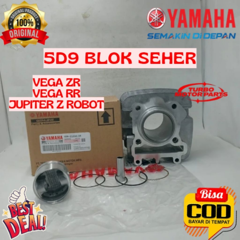 BLOK SEHER ORIGINAL YAMAHA KODE 5D9, BLOK SEHER VEGA RR, BLOK SEHER VEGA ZR, BLOK SEHER JUPITER Z RO