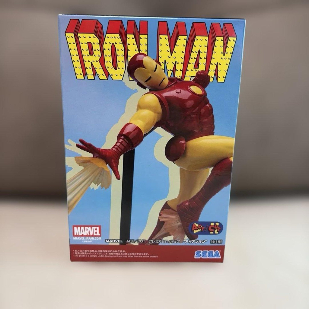 Sega Act / Cut Premium Figure Marvel Iron Man Action Figure