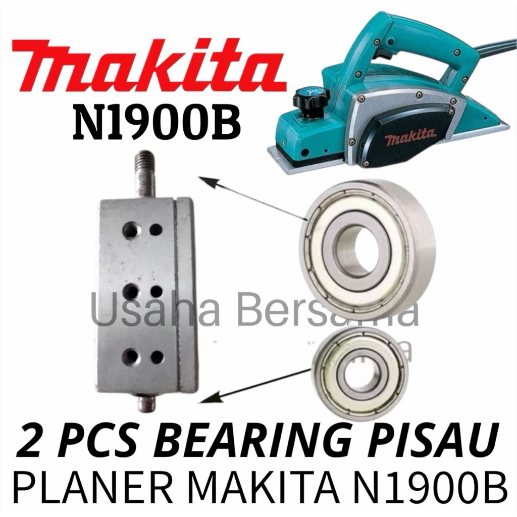 2 PCS BEARING PISAU PLANER MAKITA N1900B KLAHER DUDUKAN PISAU PLNER N 1900 B 1900B