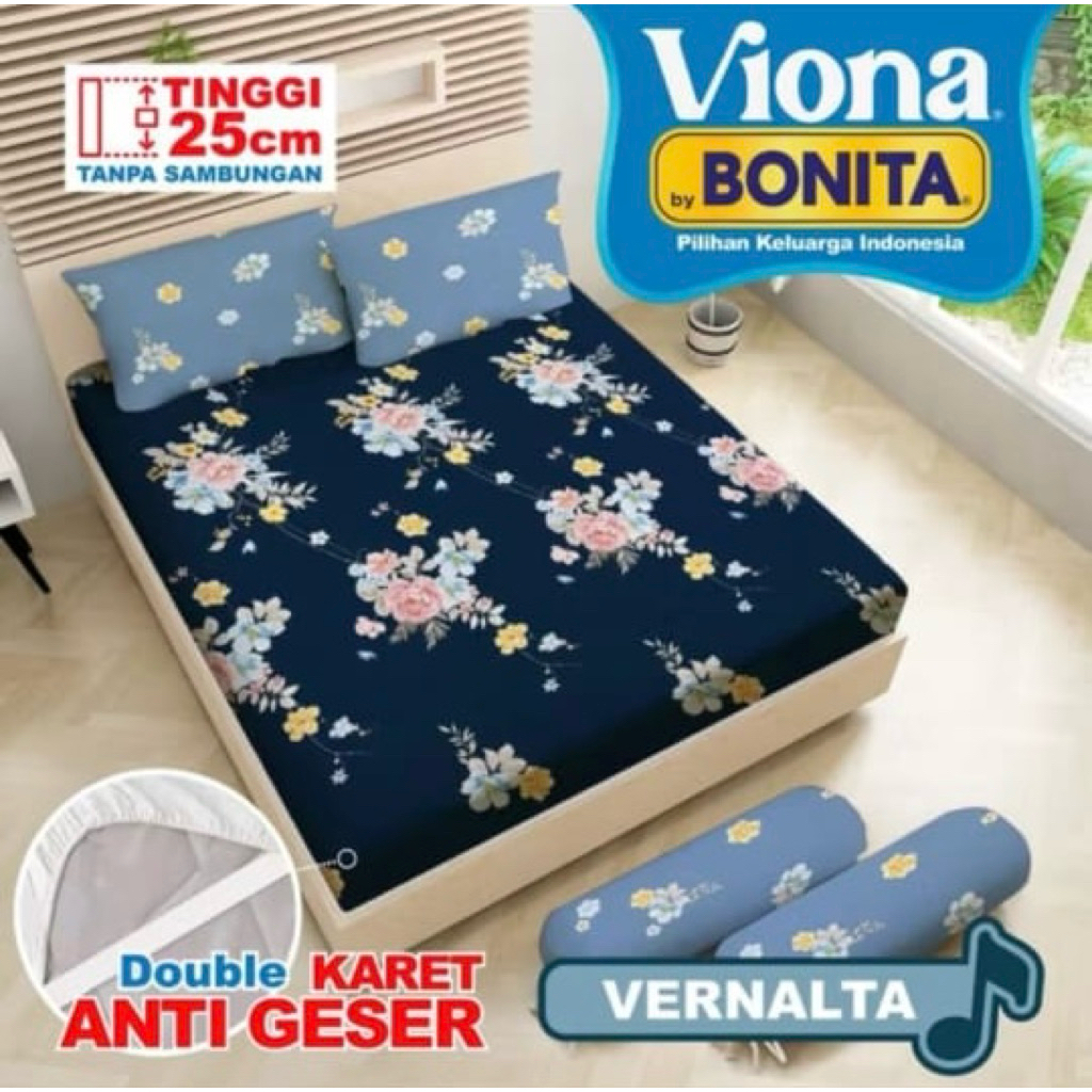 (NEW) Sprei Viona Bonita Vernalta 180x200