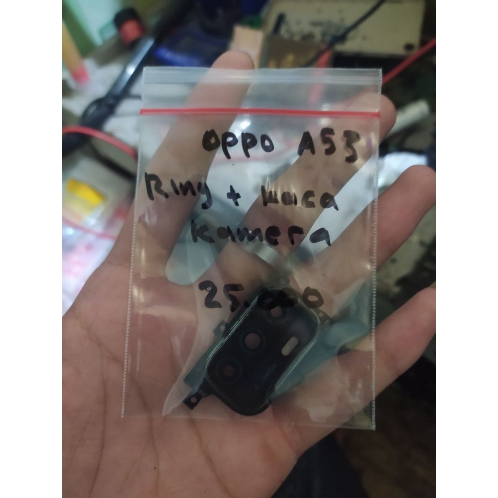 Kaca Kamera Oppo A53 Original Cabutan Second
