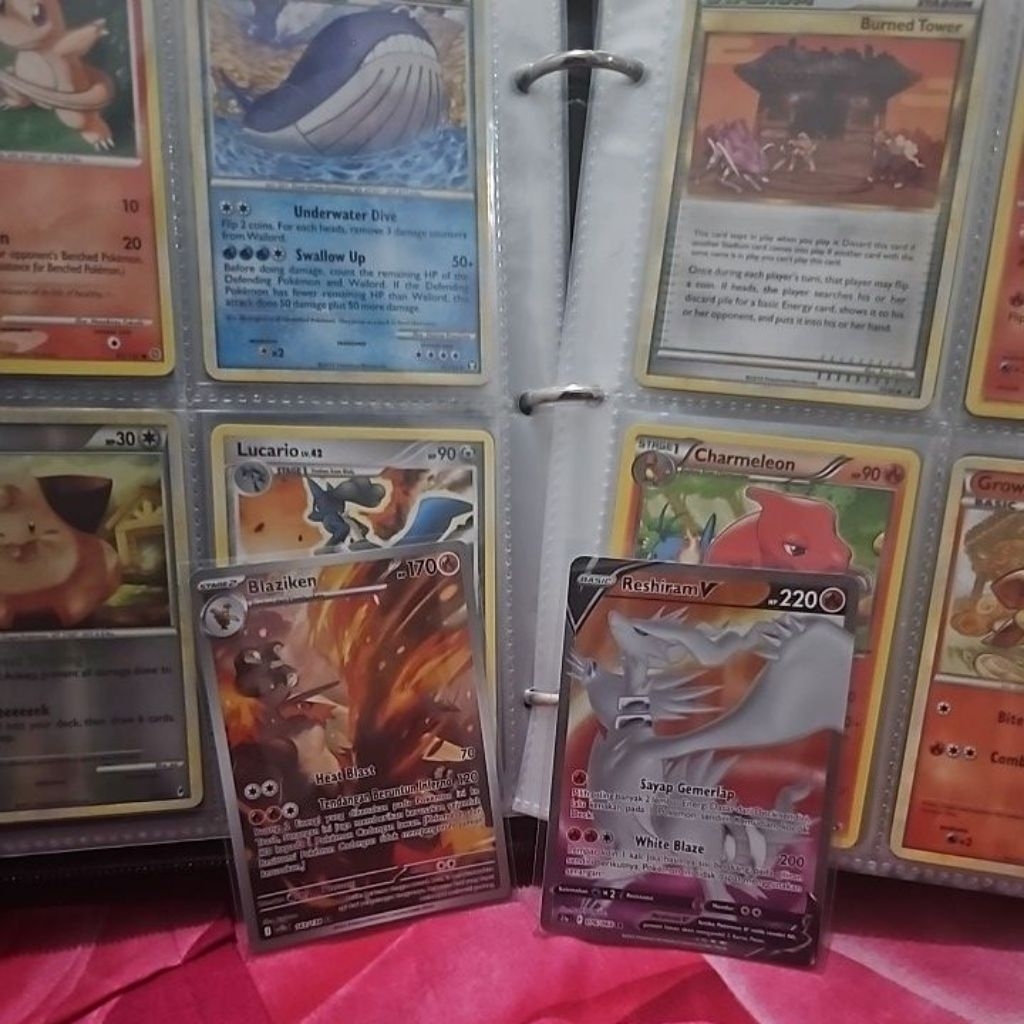 Blaziken AR & Reshiram V Bakti S