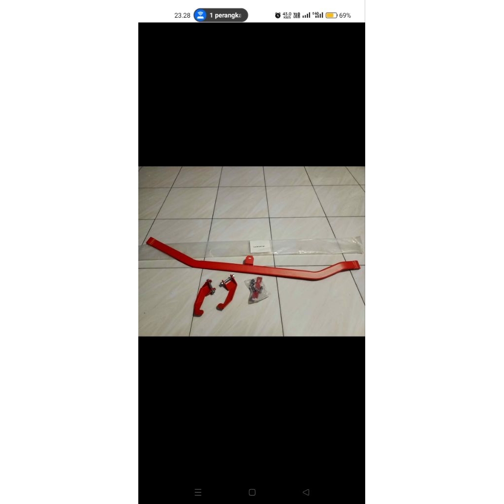 Strut bar, strut brance depan Jazz GE8