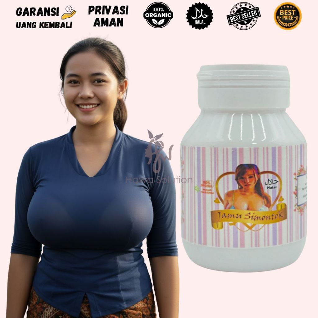 Jamu Montok Payudara Herbal Alami 100%