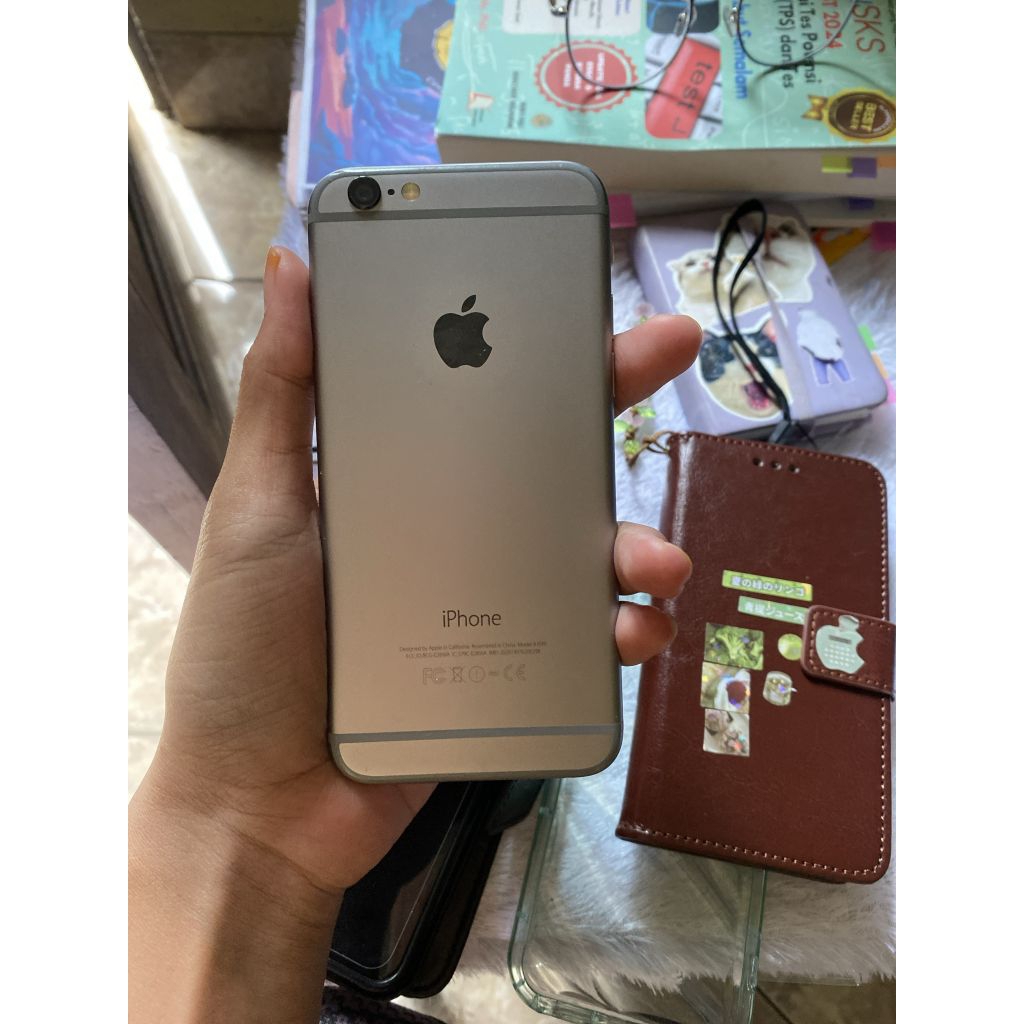 iphone 6G 32gb (bu) jual cpet