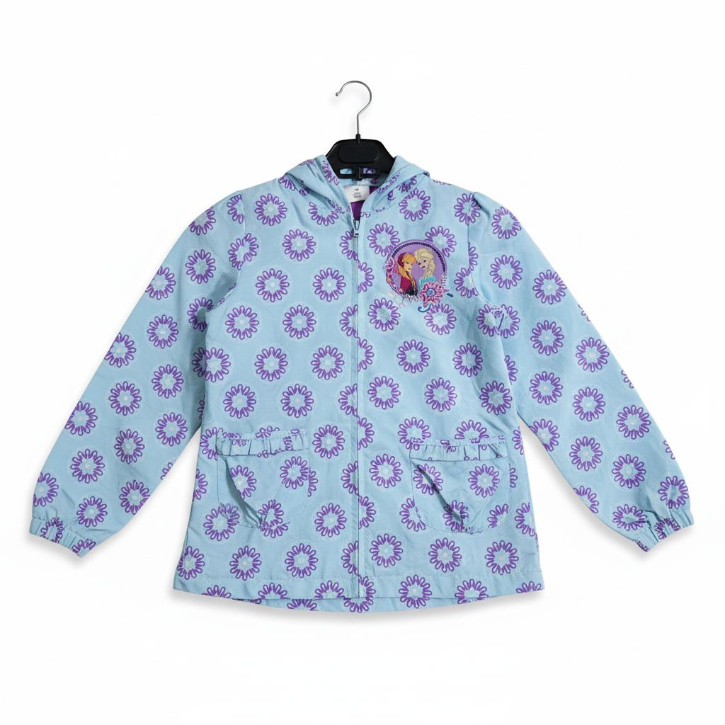 preloved rain coat jas hujan disney frozen size 9/10