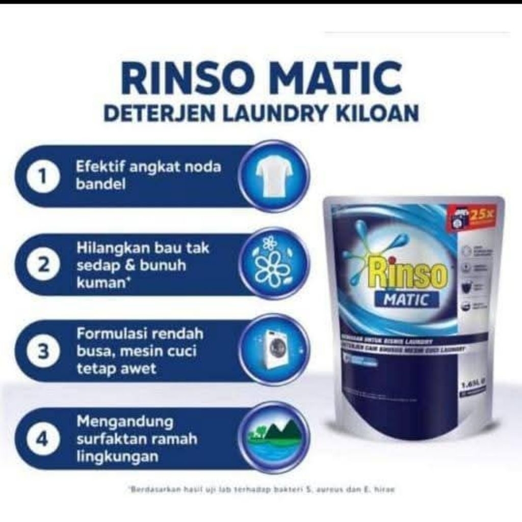 RINSO MATIC CAIR 1,65 LITER