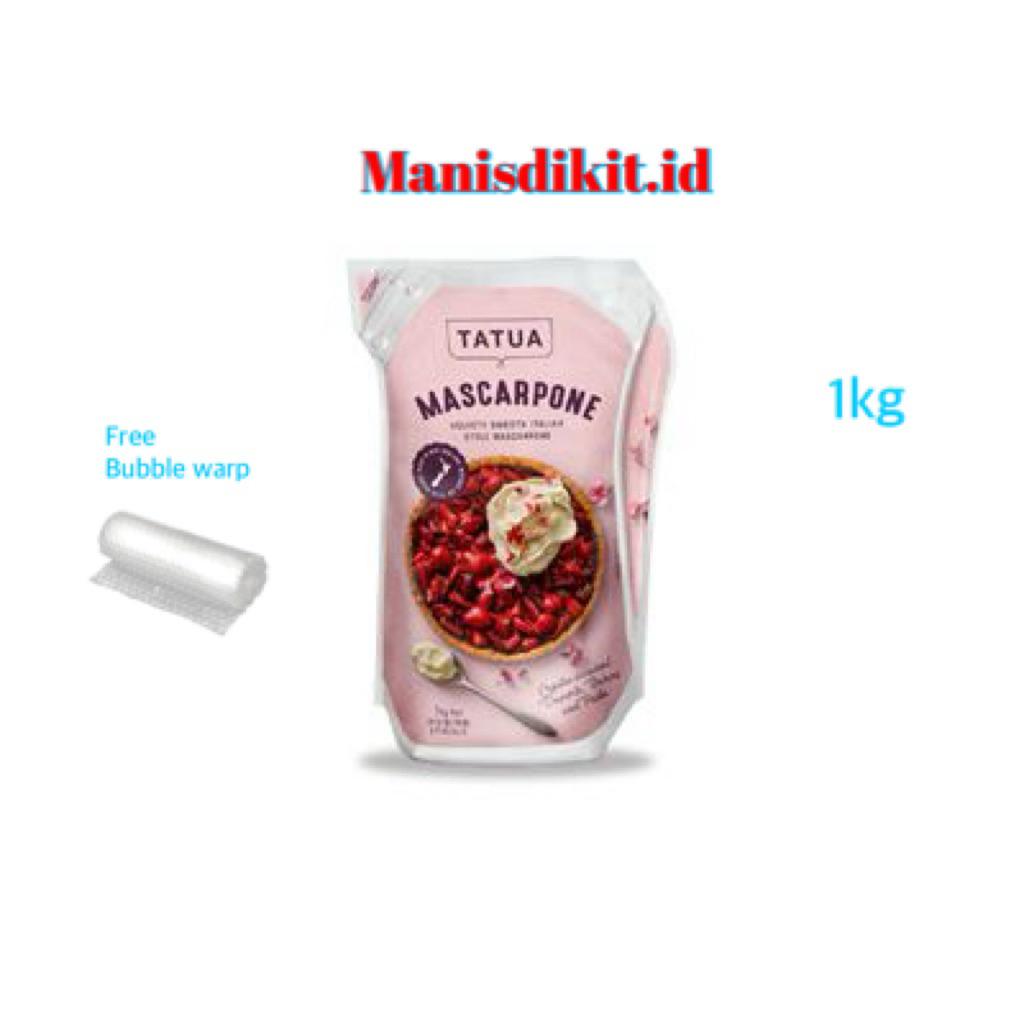 Mascarpone Tatua / mascarpone cheese keju1kg ori