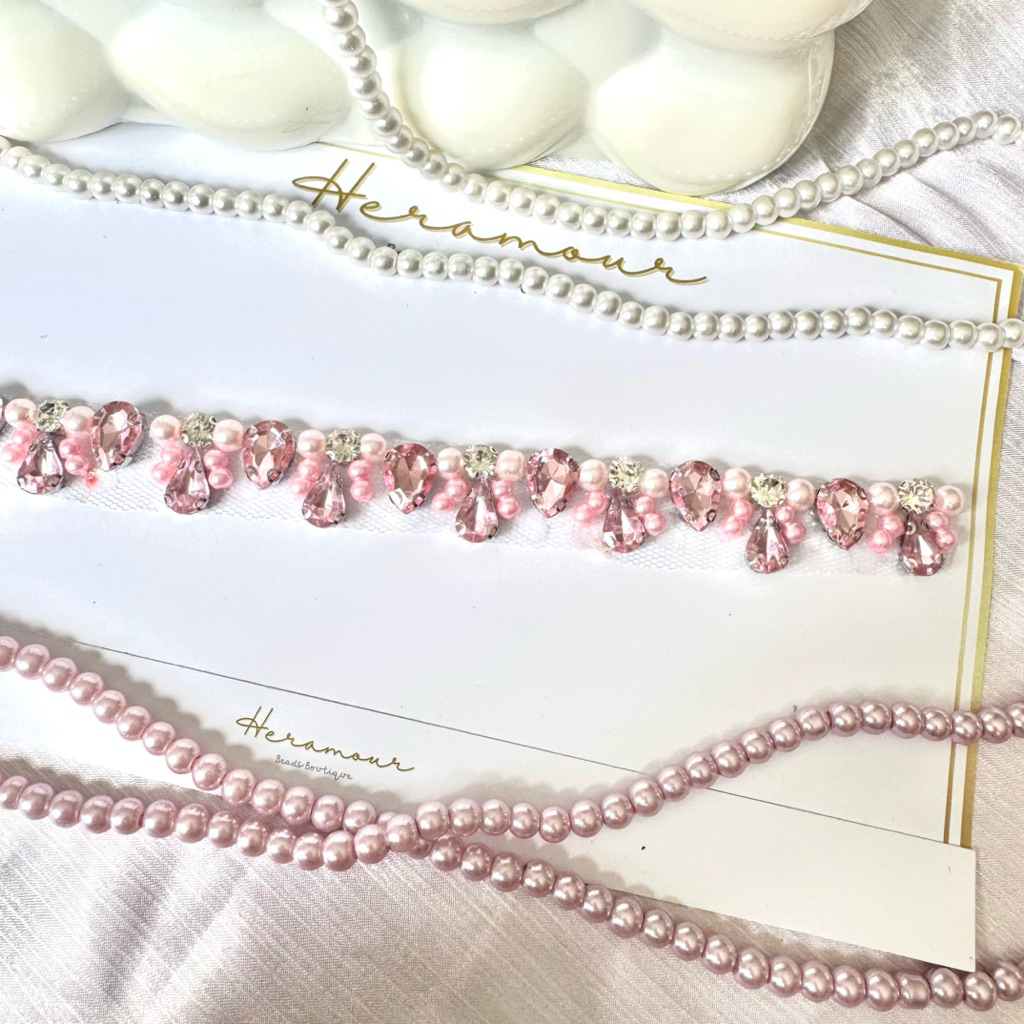 Payet Rangkai Pinggang dan Dada W13 Aksesoris Kebaya dan Baju  Pest