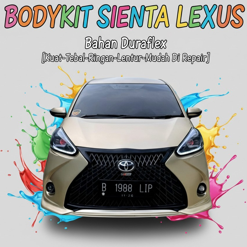 [READY] Bodykit Bemper Depan Toyota Sienta Lexus