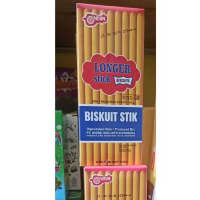 Biskuit Stik Panjang Nissin - 90 gr