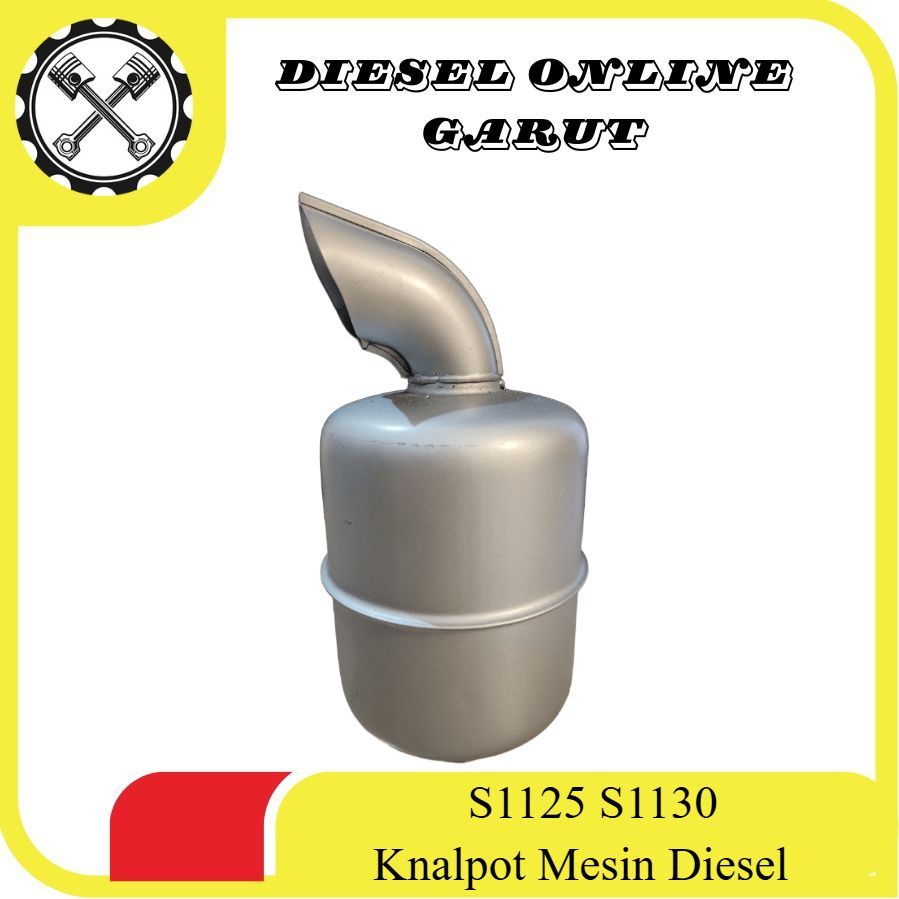 S1125 S1130 Knalpot Dongfeng Kenalpot Mesin Diesel Mufler Mesin Diesel 28Hp 30Hp JF