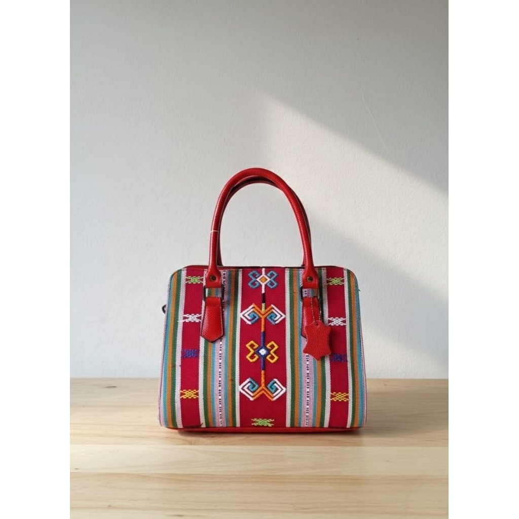 Tas Etnik Tenun Wanita Premium – Handbag Motif NTT