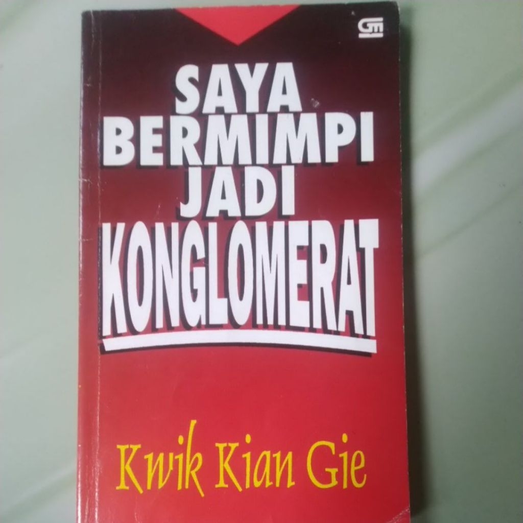 Buku Saya Bermimpi Jadi Konglomerat