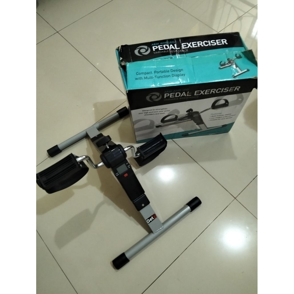 BODYMASTER SEPEDA Statis Mini Bike Terapi kakidan Tangan Struk pada Lansia./baru beli 1minggu  diang