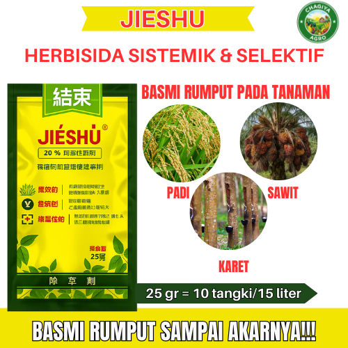 Jieshu Racun Pembasmi Rumput Selektif Aman Bagi Tanaman Padi Sawit Karet
