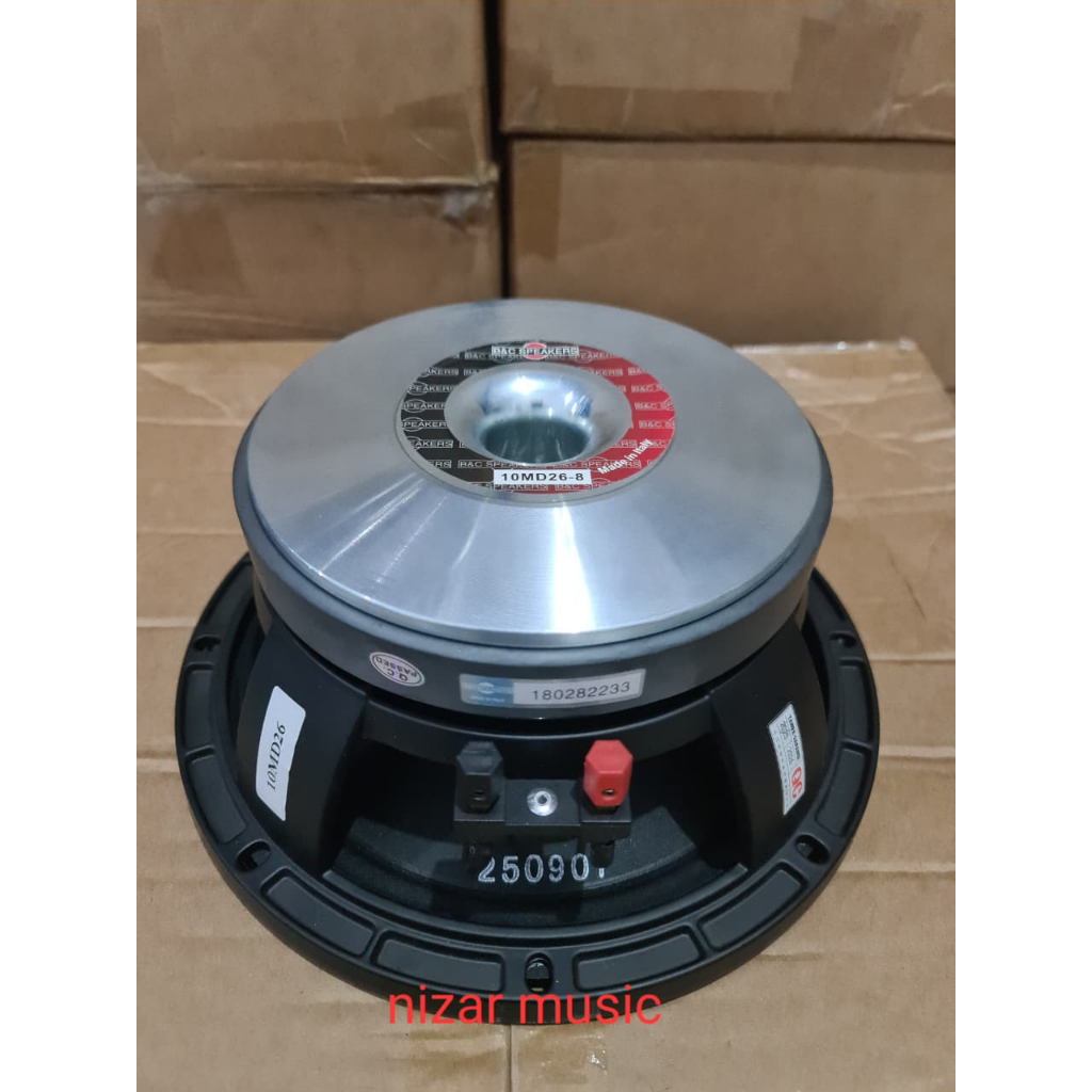 Komponen Speaker BNC 10MD26 / Speaker BNC 10MD26 10 Inch / BNC 10MD26