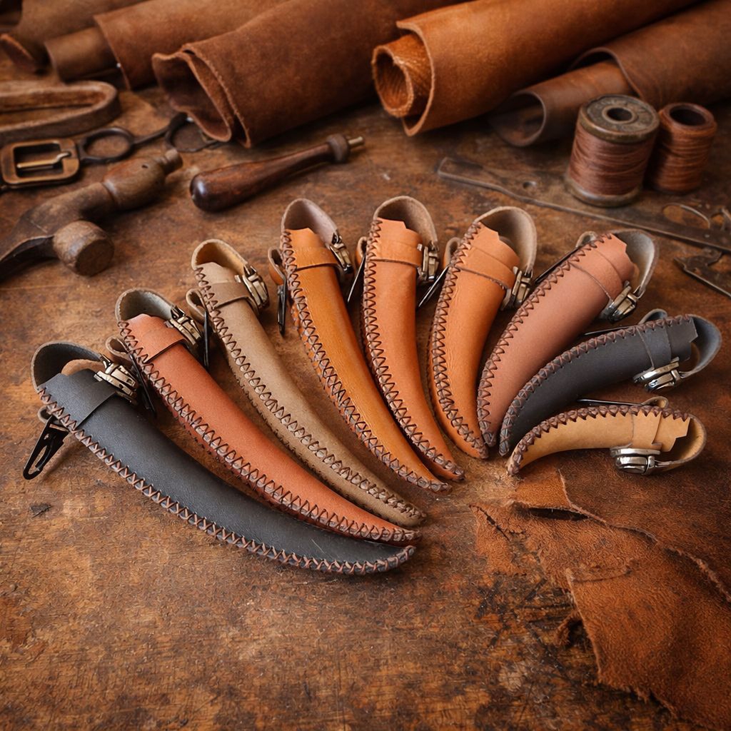 Sarung Pipa Kulit Asli Model Lengkung atau Semi Lengkung