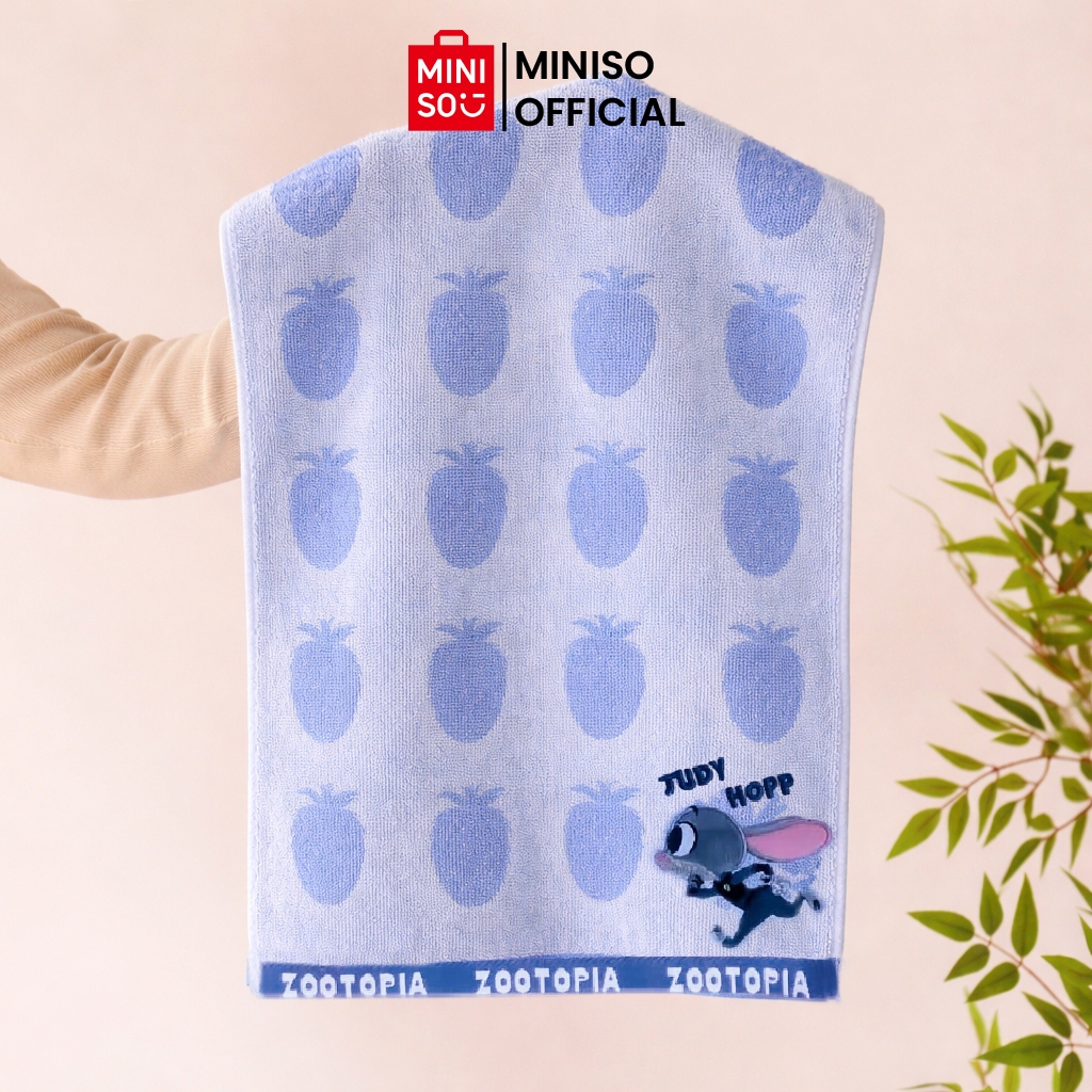 MINISO Disney Zootopia Collection Towel Handuk Kecil Handuk Wajah Olahraga Multifungsi Bahan Halus K
