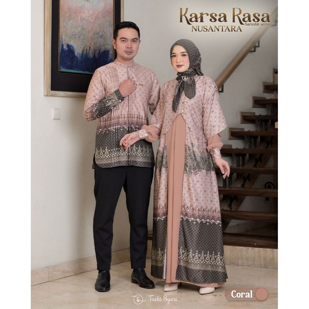 PRE ORDER Sarimbit Karsa Rasa Nusantara Coral ORI Tachi Syari