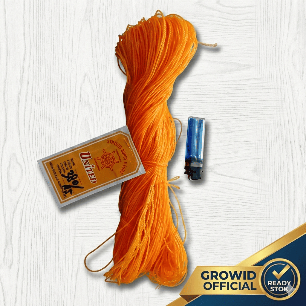 tali tampar UNITED 1MM PER IKAT/ tali PE Rope / tali serbaguna / TALI UNITED