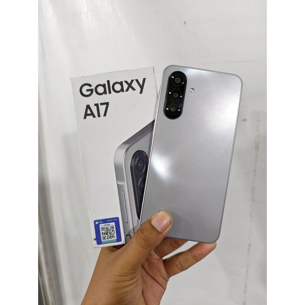 samsung a17 4g 8/128 second lengkap mulus