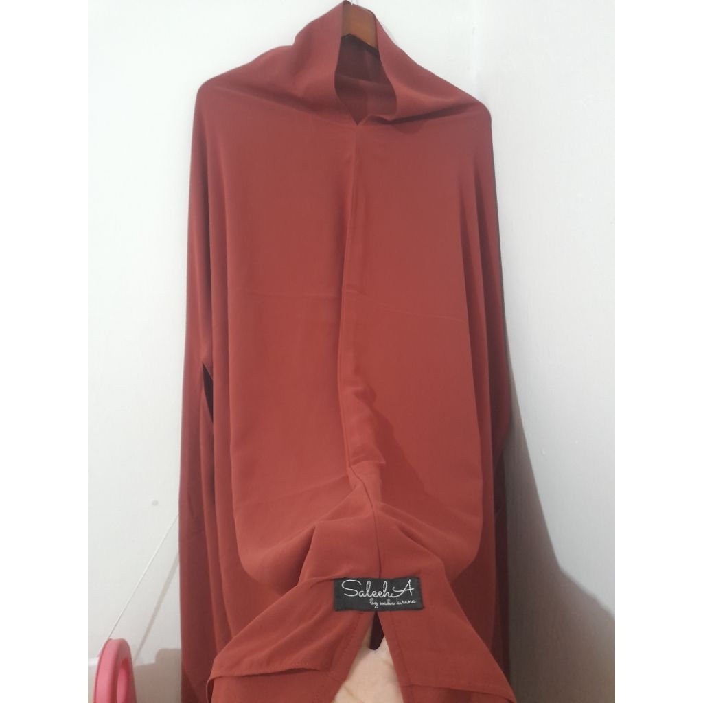 Preloved Khimar Jumbo Ceruty Laluna Saleeha Officials