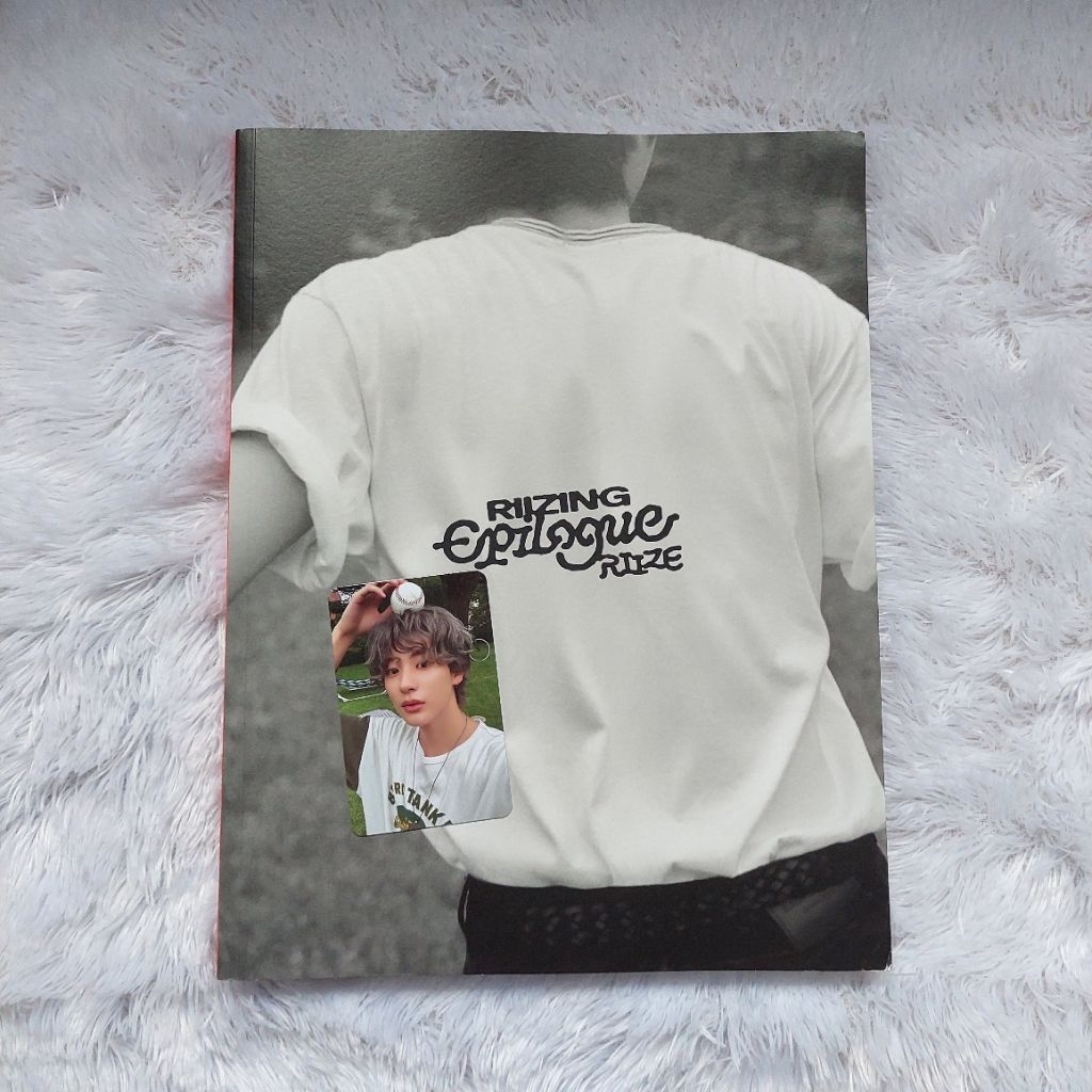 (BACA DESKRIPSI) 1ST MINI ALBUM UNSEALED RIIZE RIIZING EPILOGUE PHOTOBOOK PHOTOCARD ANTON