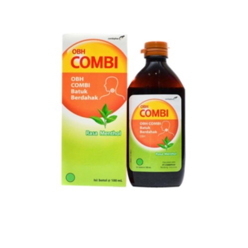 OBH COMBI Batuk Berdahak MENTHOL 100ml Meredakan Batuk Ekspektoran Dewasa