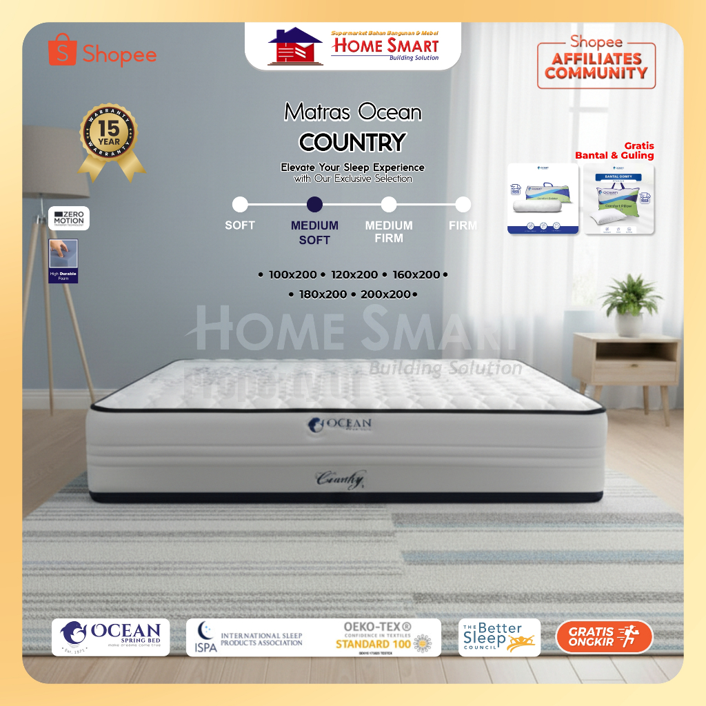 MATRAS SPRINGBED OCEAN COUNTRY