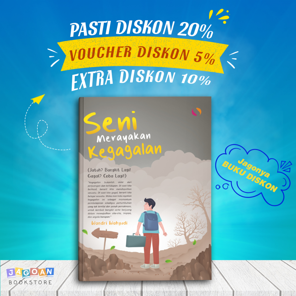 Buku Motivasi Psikologi Seni Merayakan Kegagalan Jatuh Bangkit Gagal Coba Lagi Self Improvement Peng