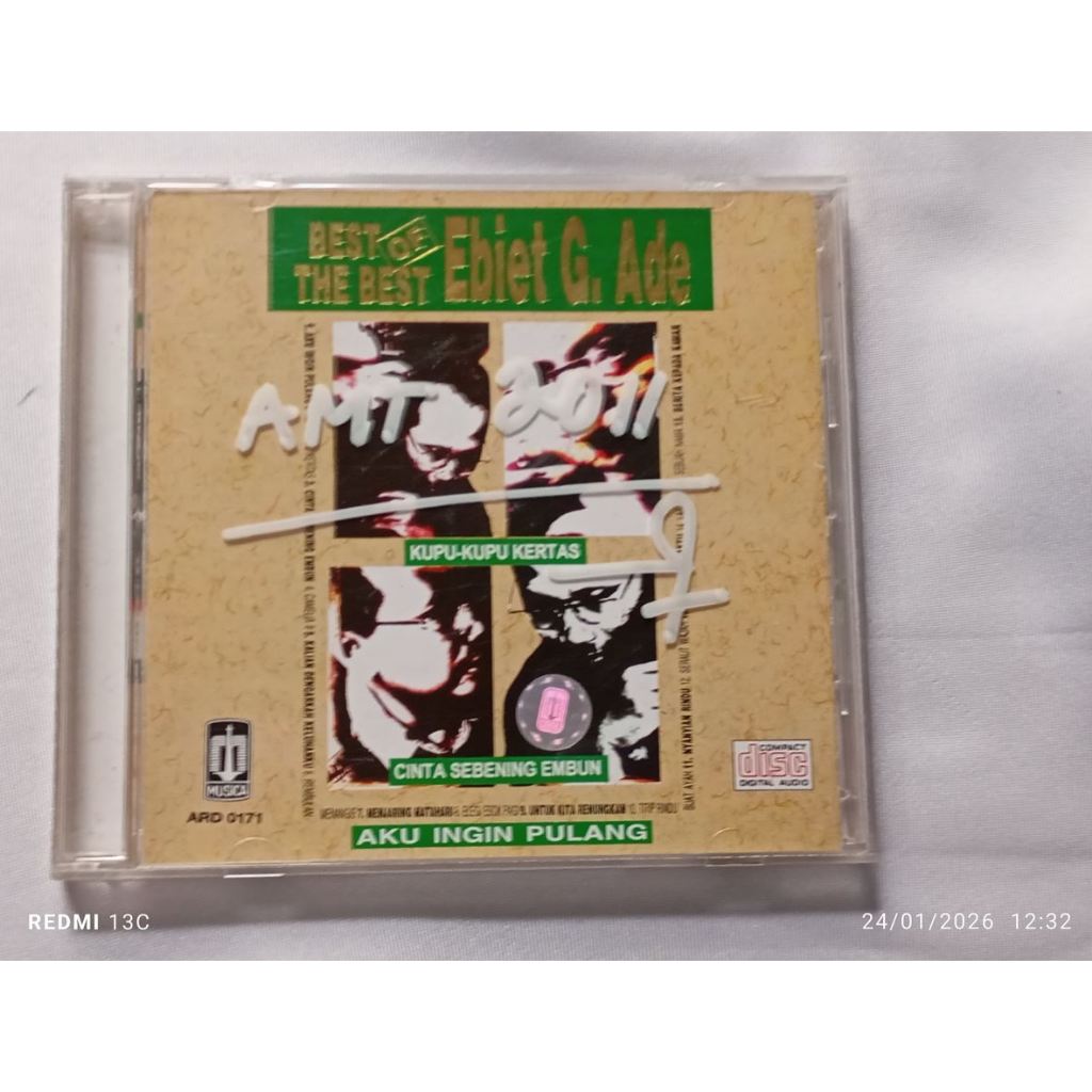 CD Audio Best Of The Best Ebiet G Ade