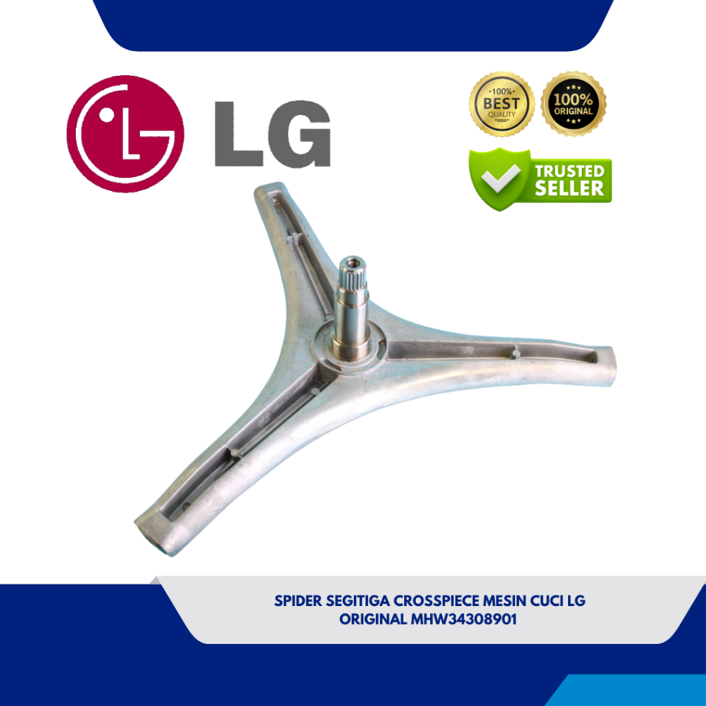 SPIDER SEGITIGA CROSSPIECE MHW34308901 MESIN CUCI LG FRONT LOADING ORIGINAL F1007NMPW F1007NPPW F800