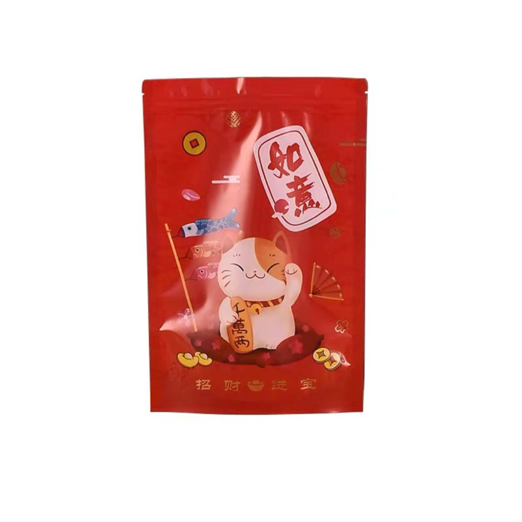 zipper bag zip lock imlek 2026 cny chinese new year sincia kantongan permen