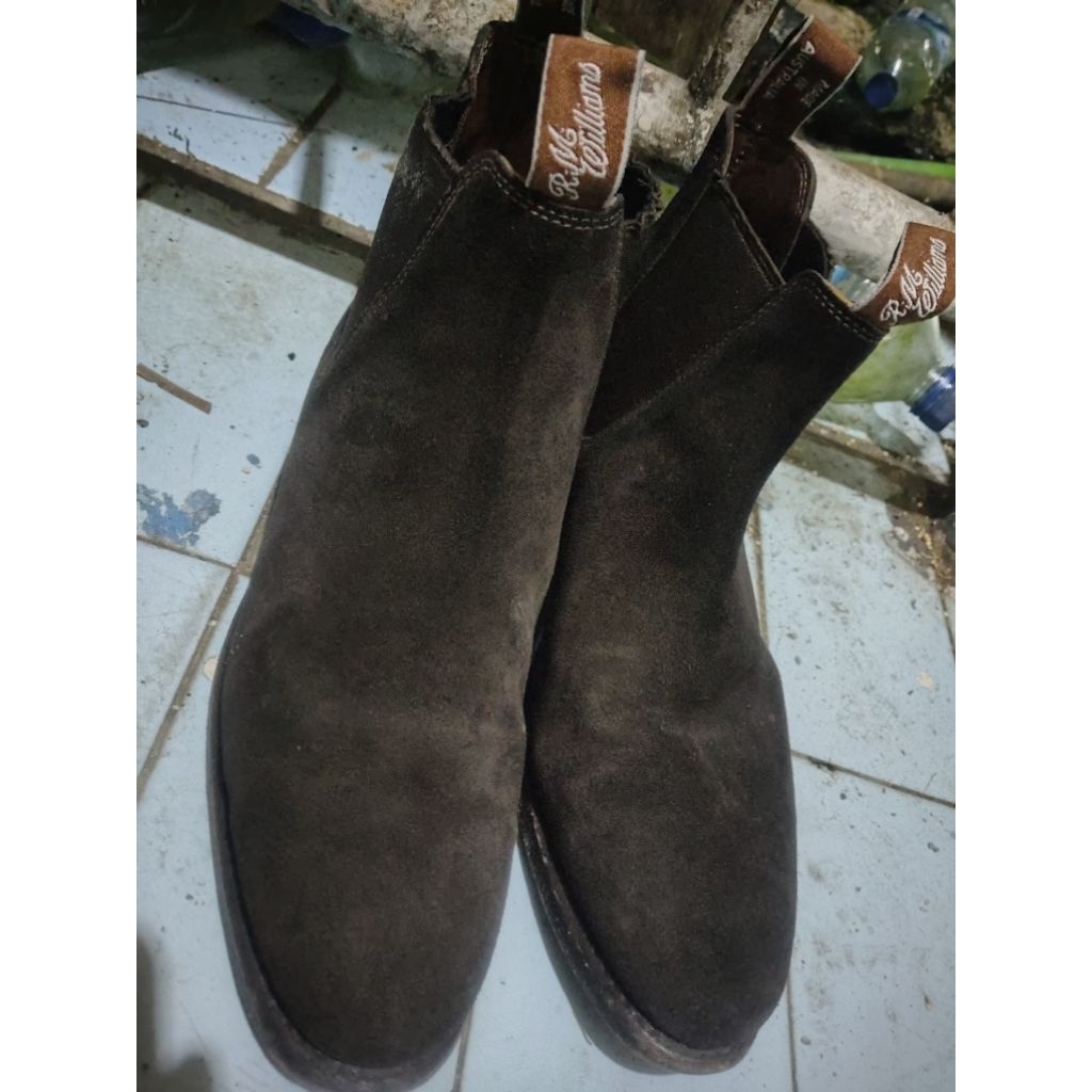 sepatu rm wiliams bekas kulit asli