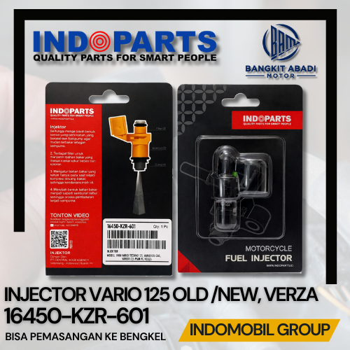 Indopart Injektor Assy Vario 125 CBS Vario 125 ESP KZR Kualitas Terjamin