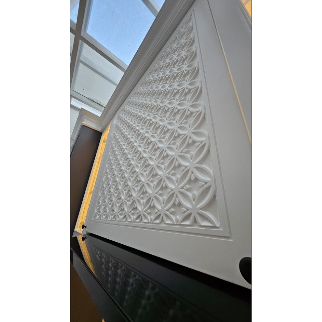 Exmud Living Interior Desain Furniture Custome Kitchen set Lemari Dapur Clasic Finishing Duco Mis LR