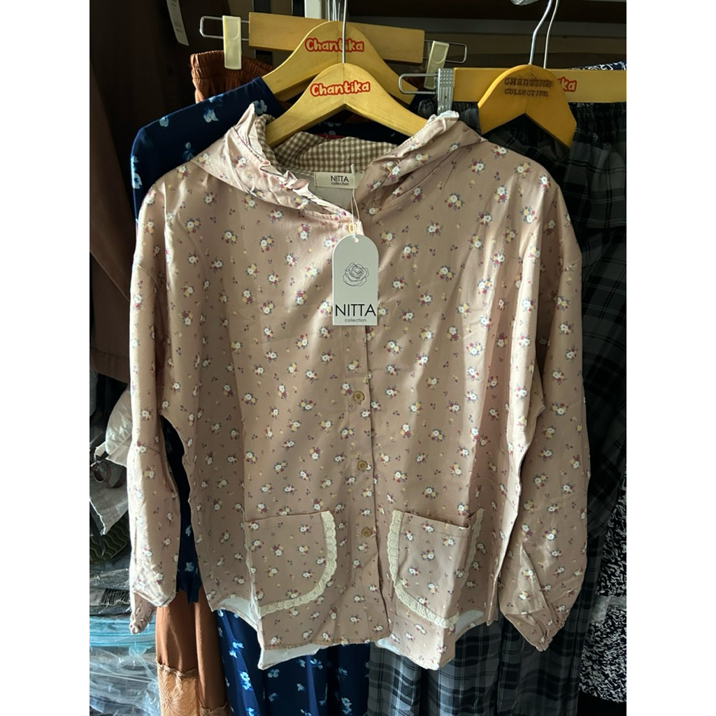 BKK READY STOK ORI1000%/BLOUSE/JACKET/NITTA/HYS